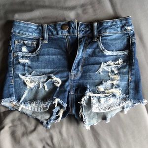 American Eagle denim shorts lightly worn